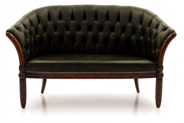 2 cojines de asiento, sofás de cuero grandes en textil nuevo de dos plazas, sofá de diseñador.