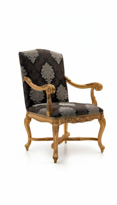 Sala de estar comedor Sillón Silla tapizada Apoyabrazos Sillón de lujo Silla Sillas