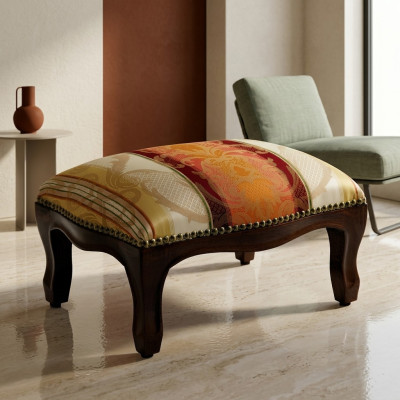 Otomana Sillón Chaise Acolchado Pufa Bancos Diseño de Muebles Tapizado Taburete Reposapiés