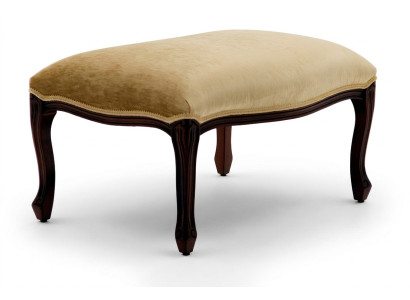Vivir Bancos de asientos Asiento Textil Beige Diseño Taburete Taburete Acolchado Pie Descanso Muebles