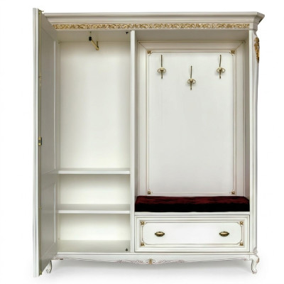 Soporte de ropa Ropa de exterior Armario Espejo Vestidor italiano