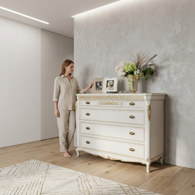 Alta cómoda aparador cómodas 5 cajones armario armario de madera muebles nuevos