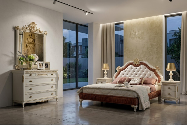 Cómoda armario Diseño Moderno Grupo Muebles Juego Cómoda Espejo Madera Cómodas