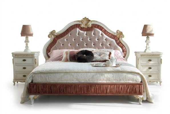 Diseño moderno Lujo Camas Muebles Nuevos Cama 2x Mesita de noche 3 piezas Juego de dormitorio