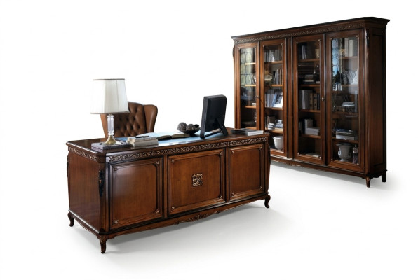 Escritorio de oficina + silla Escritorios Mesa Mesa de madera Silla Mesas Nuevo 3 piezas