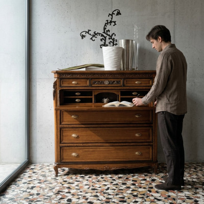 Salón de lujo estante de diseño cómoda aparador sideboard armario.