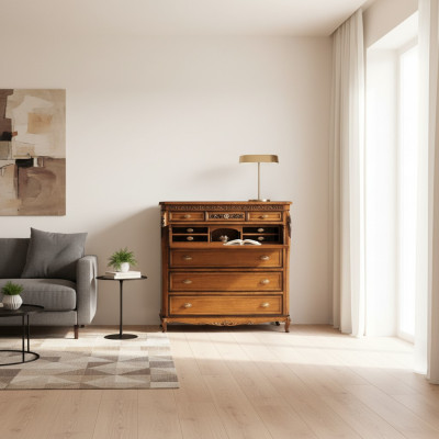 Salón de lujo estante de diseño cómoda aparador sideboard armario.