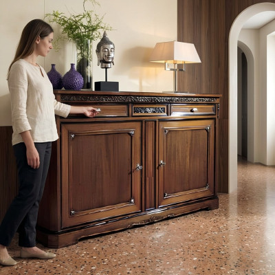Muebles italianos de sala de estar, muebles de madera nuevos, mueble de televisión, aparador, armario de televisión.