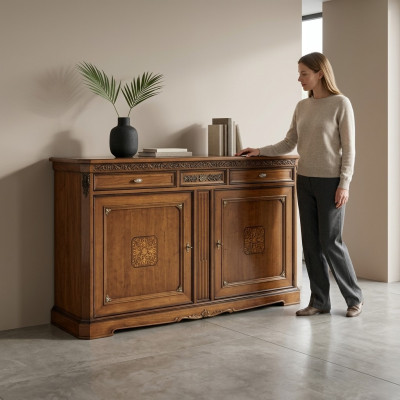Aparador Cajones Armarios Cómodas Mueble auxiliar Nuevo Mueble de madera Diseño Armario