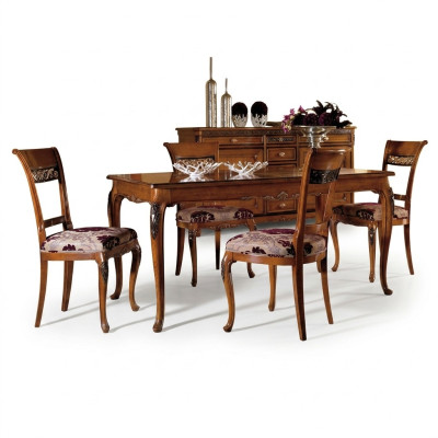 Mesa de comedor Mesa Muebles 4 sillas Set Grupo de 5 piezas Conjunto de comedor de diseño Nuevo