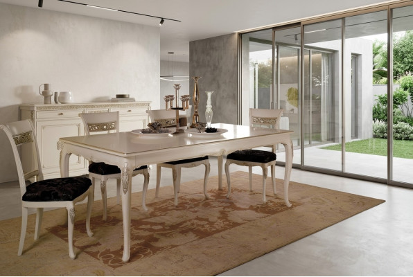 Diseño de muebles de lujo de madera nuevo Mesa de comedor de madera Mesas de comedor Mesas de comedor Mesa