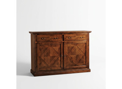 Cómoda de madera maciza Marrón Aparador Cómoda Aparador Armario