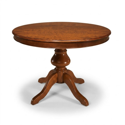 Comedor Mesas Muebles redondos Mesa de comedor de lujo Mesa redonda de madera maciza Italia Nuevo