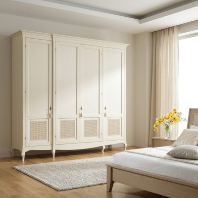 Armario Vaccari cav giovanni de madera maciza Armarios Armario Dormitorio Nuevo