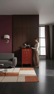 Mueble de madera cómoda aparador sideboard marrón cómodas sideboards macizos