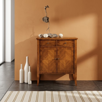 Sideboards de madera Armario Muebles Cómodas Marrón Cómoda Aparador Macizo