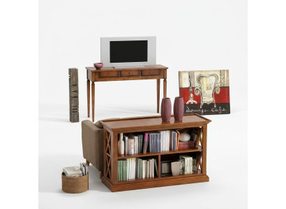 Mueble Librero Mueble Oficina Mobiliario Librero Armario Estante Madera maciza