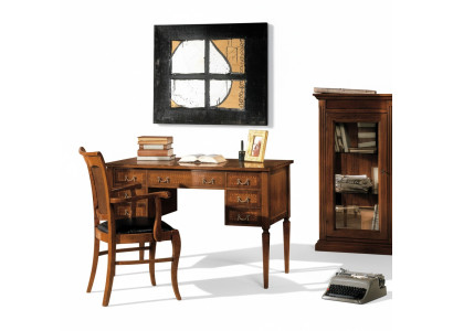 Muebles Escritorio Madera maciza Mesas Muebles italianos Escritorio Oficina Mesa Mobiliario Nuevo