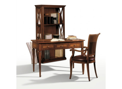 Mobiliario de oficina en un conjunto: escritorio y silla - Dúo elegante para trabajar de manera eficiente.