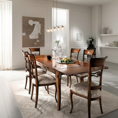 Comedor sillas madera silla de lujo marrón sillas sala muebles nuevos