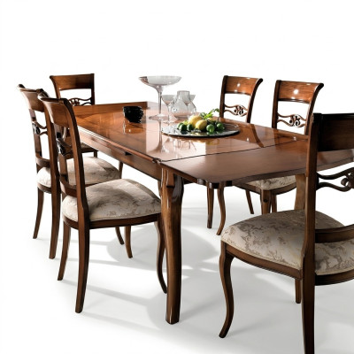 Comedor sillas madera silla de lujo marrón sillas sala muebles nuevos