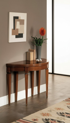 Mesas de madera maciza de diseño italiano Mesas redondas nuevas Mesa de madera ovalada Muebles.