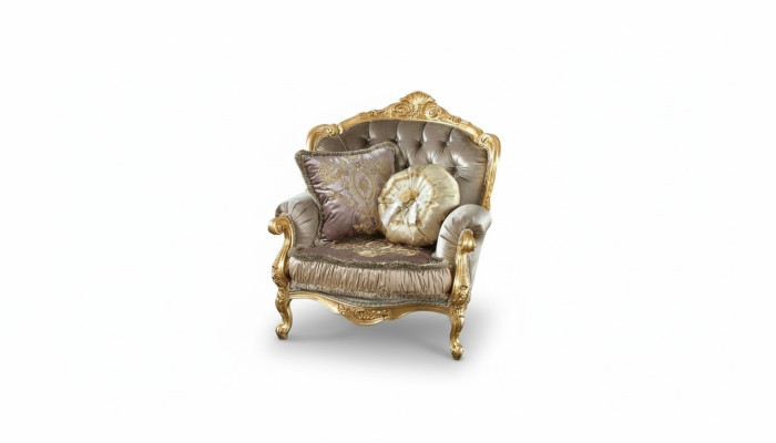 Muebles Sillas New Art Decó Diseño Sillón Textil Sala de estar Salón Diseño de lujo