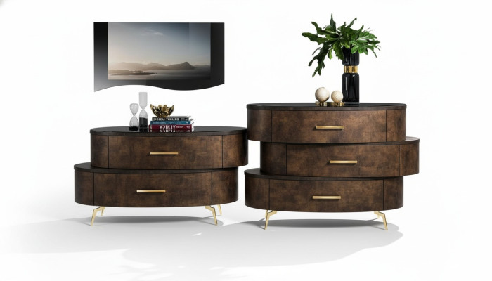 Mueble de lujo de madera, armario, estantería, consola, mueble nuevo, diseño de cómoda.
