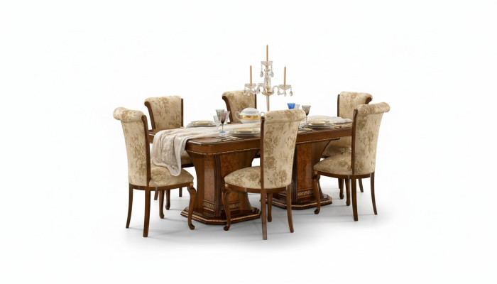 Sillas cocina 6x conjunto de sillas textil acolchado asiento madera juego de comedor juego de comedor.