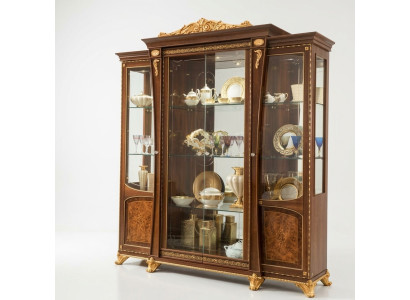 Vitrina Comedor Aparador Madera Armarios Muebles Sala Aparador Vidrio Armario