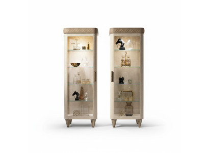 Armario Estantería Archivador Vitrina de cristal Moderno Armario de lujo Vitrina de madera Muebles