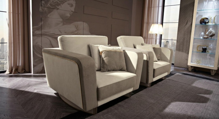 Diseño Lounge Club Relax Sillón Silla Tapizado Cuero Textil Madera Tela