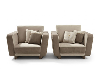 Diseño Lounge Club Relax Sillón Silla Tapizado Cuero Textil Madera Tela