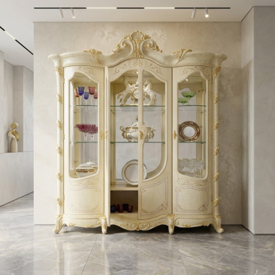 Sala de estar, armarios expositores, muebles italianos, vitrina, armario de vidrio, vitrinas, nuevo.
