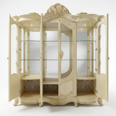 Sala de estar, armarios expositores, muebles italianos, vitrina, armario de vidrio, vitrinas, nuevo.