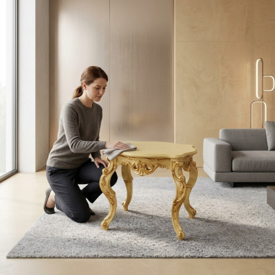 Mesa auxiliar Mesa consola Mesa de diseñador Mesa de salón Muebles italianos
