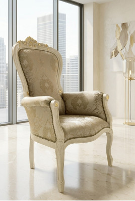 Silla de comedor con brazos Set Club sillón de lujo Sillas de muebles italianos.