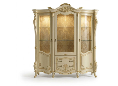 Vitrina aparador bufé armario Muebles italianos Decoración estanterías Vitrinas
