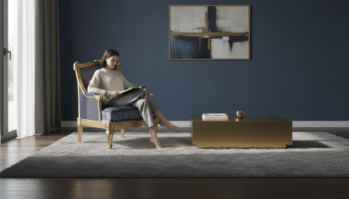 Sillón de tela Sala Lounge Club Nuevo Muebles Diseñador Sofá de televisión Silla Sillas