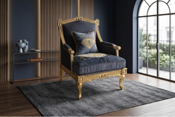 Sillón de tela Sala Lounge Club Nuevo Muebles Diseñador Sofá de televisión Silla Sillas