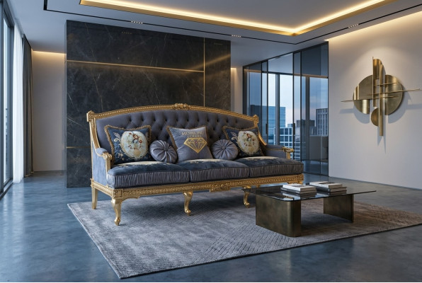 Diseño sofás acolchados sofá sofás 3 plazas tres plazas sofá tela salón Italia