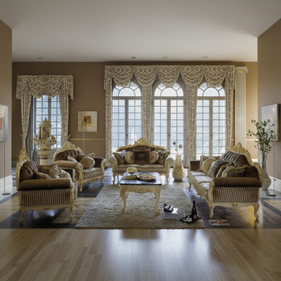 Sofá italiano de 3 plazas, sofá de terciopelo Winchester 230 cm marrón muebles nuevos.