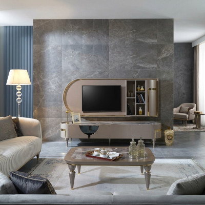 mueble de TV Lowboard RTV, armarios de muebles armario de salón aparador cómoda nuevo