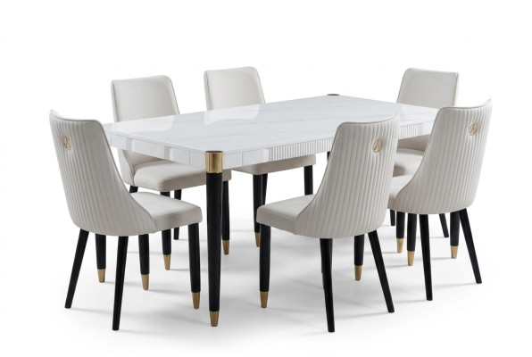 Diseño moderno de mesa de comedor de madera Ess Ess nueva mesa de comedor mesa extensible mesas de madera.