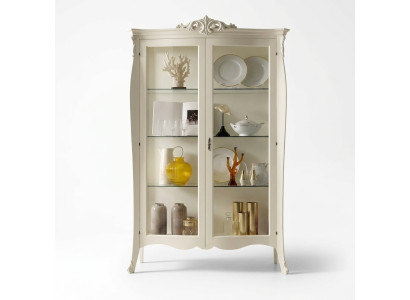 Vitrina de madera maciza para salón, aparador de cristal de muebles, gabinetes, vitrinas, sala de estar, nuevo.