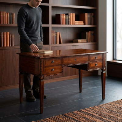 Escritorio Mesa italiana Escritorios Muebles de computadora Mesas Muebles Italia