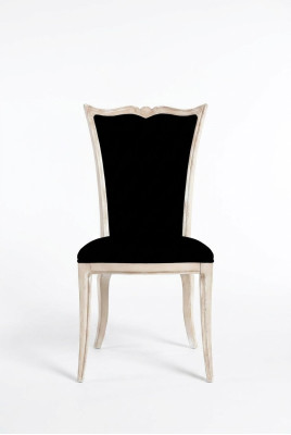 Lujo 1x Silla Silla de comedor Sillas de cocina Sillón de sala de estar Silla tapizada Silla