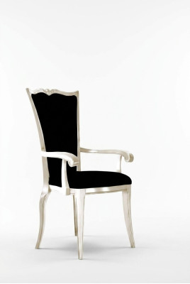 Lujo 1 silla silla de comedor silla de respaldo silla tapizada con reposabrazos