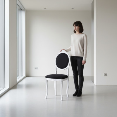 Silla de comedor Sillón Silla Diseño Sillón de tapizado Sillones Muebles Respaldo