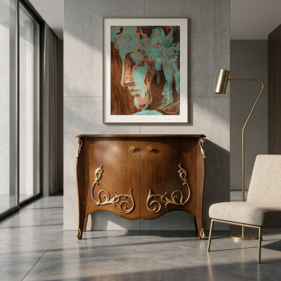 Cómoda de madera armarios aparador muebles lujo cómoda aparador armario Italia